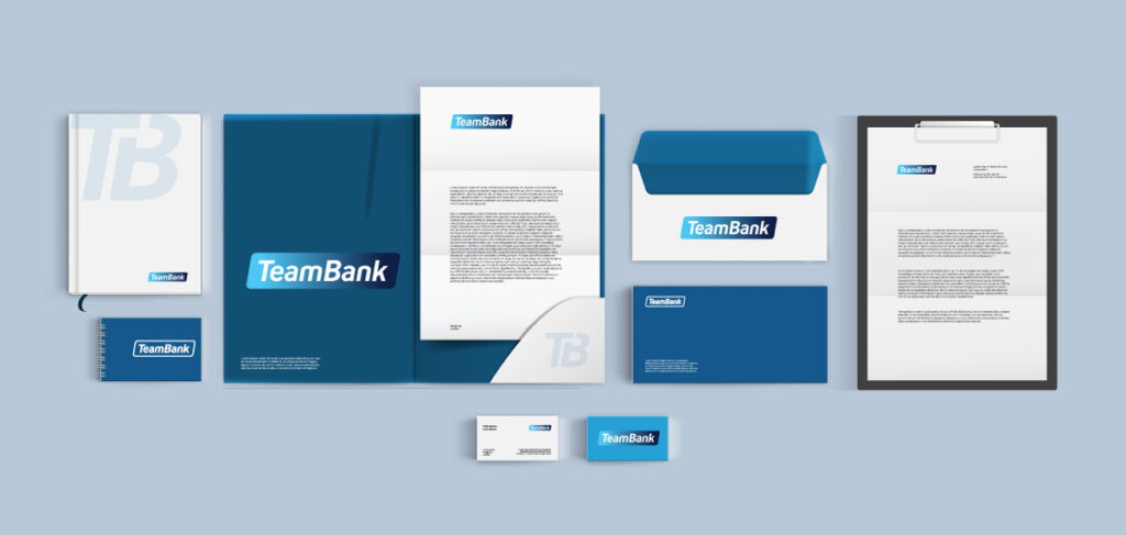 teambank-drucksachen-briefbogen-visitenkarten-katalog-flyer
